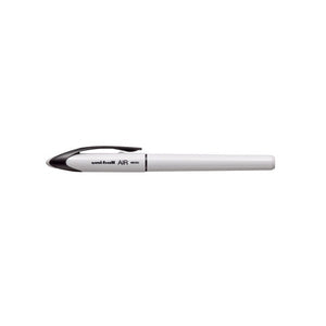 Uni-Ball Air Colour Off White Pastel Micro Liquid Ink Rollerball Pen Black Box Of 12