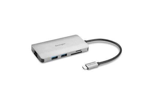 Kensington UH1400P USB-C 8-in-1 Driverless Mobile Hub