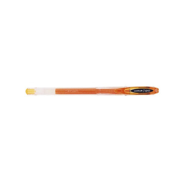 Uni-Ball Signo UM-120 Gel Ink Rollerball Pen 0.7mm Orange Box of 12