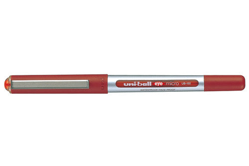 Uni-Ball Eye UB-150 Liquid Ink Rollerball Pen 0.5mm Red Box of 12