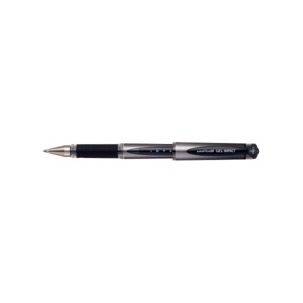 Uni-Ball Gel Impact UM-153S Gel Ink Rollerball Pen 1.0mm Black Box of 12