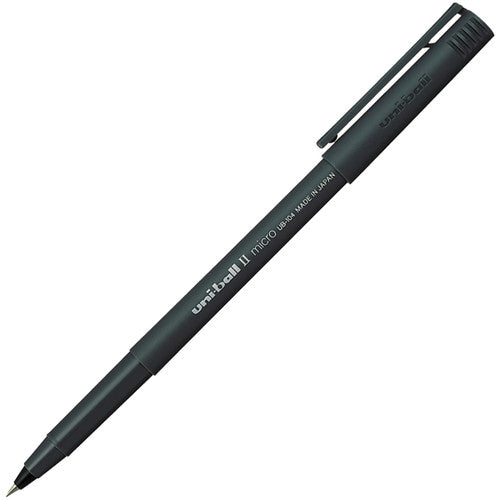 Uni-Ball II Rollerball Pen 0.5mm Black Box of 12