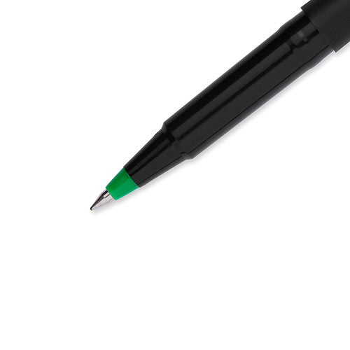 Uni-Ball Micro UB-120 Liquid Ink Rollerball Pen 0.5mm Green Box of 12