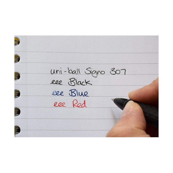 Uni-Ball Signo 307 UMN-307F Gel Ink Pen 0.7mm Red Box of 12