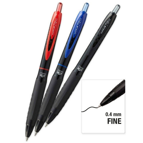 Uni-Ball Signo 307 Gel Ink Rollerball Pen 0.7mm Blue Box of 12