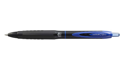 Uni-Ball Signo 307 Gel Ink Rollerball Pen 0.7mm Blue Box of 12