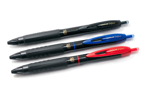 Uni-Ball Signo 307 UMN-307M Gel Ink Rollerball Pen 0.5mm Blue Box of 12
