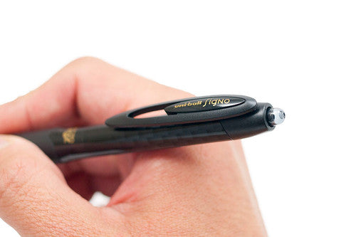Uni-Ball Signo 307 UMN-307M Gel Ink Rollerball Pen 0.5mm Black Box of 12