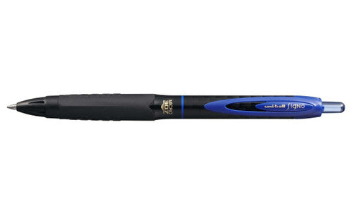 Uni-Ball Signo 307 UMN-307M Gel Ink Rollerball Pen 0.5mm Blue Box of 12