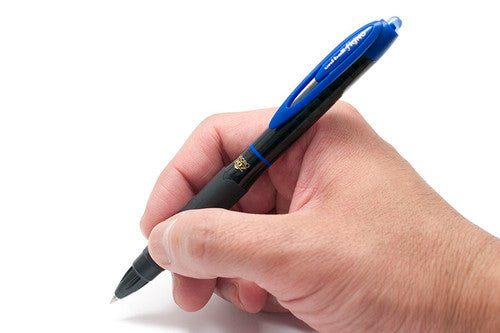 Uni-Ball Signo 307 UMN-307M Gel Ink Rollerball Pen 0.5mm Blue Box of 12