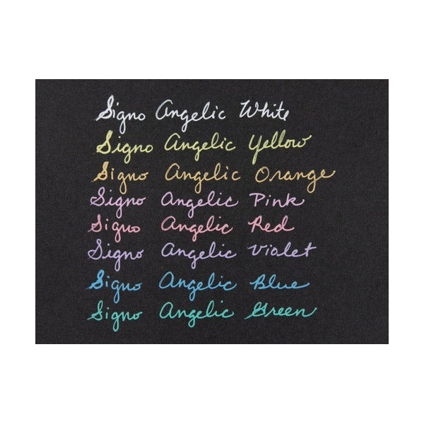 Uni Signo Angelic Colours Gel Ink Pen 0.7mm Violet Box of 12