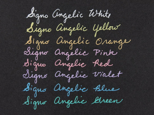 Uni Signo Angelic Colours Gel Ink Pen 0.7mm Pink Box of 12