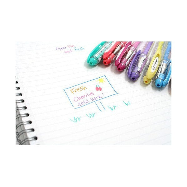 Uni Signo Angelic Colours Gel Ink Pen 0.7mm Blue Box of 12