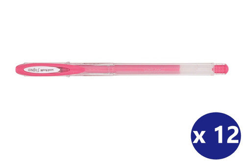 Uni Signo Angelic Colours Gel Ink Pen 0.7mm Red Box of 12