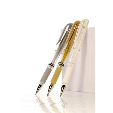 Uni-Ball Signo Broad Gel Ink Pen 1.0mm Silver Box of 12