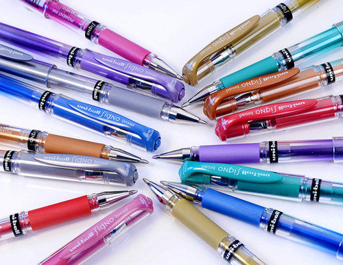 Uni-Ball Signo Broad Gel Ink Pen 1.0mm Bronze Box of 12