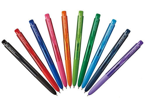 Uni-Ball Signo RT1 UMN155-038 Gel Ink Pen 0.38mm Red Box of 10