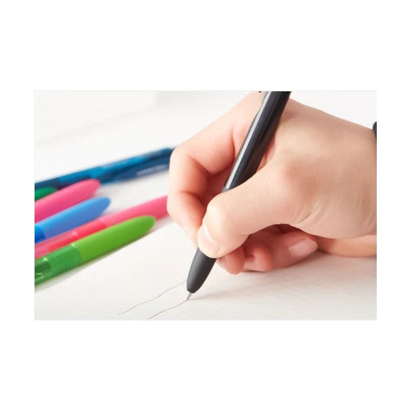 Uni Signo RT1 Gel Ink Pen Ultra Fine 0.38mm Blue Black Box of 10