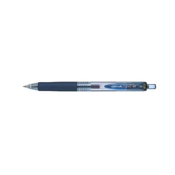 Uni-Ball Signo RT UMN-138 Retractable Gel Ink Rollerball Pen 0.38mm Blue/Black Box of 12