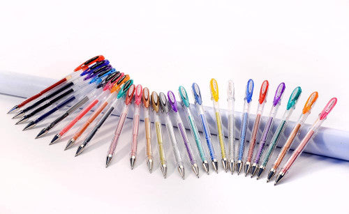 Uni-Ball Signo Sparkling UM-120SP Gel Ink Rollerball Pen 1.0mm Silver Box of 12
