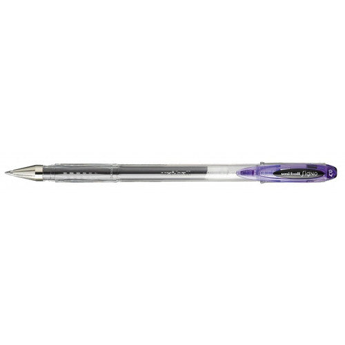 Uni-Ball Signo UM-120 Gel Ink Pen 0.7mm Violet Box of 12
