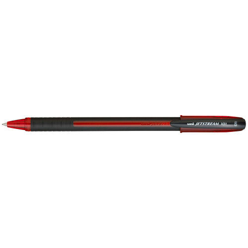 Uni-Ball Jetstream 101 Rollerball Pen 1.0mm Red Box of 12