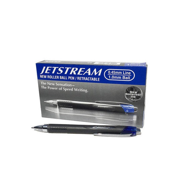 Uni-Ball SXN-210 Jetstream Retractable Rollerball Pen 1.0mm Blue Box of 12