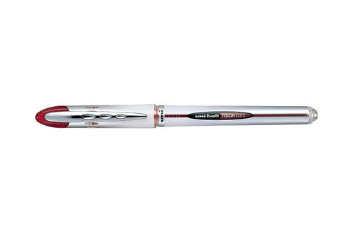 Uni-Ball Vision Elite UB-200 Liquid Ink Rollerball Pen 0.8mm Red Box of 12