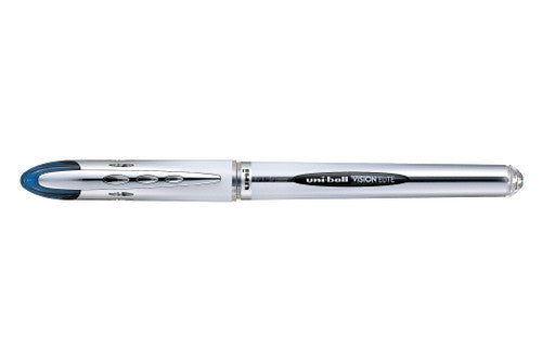 Uni Vision Elite Rollerball Pen 0.8mm Blue Black Box of 12