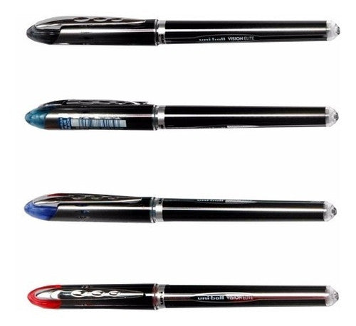 Uni Vision Elite Rollerball Pen 0.5mm Black Box of 12