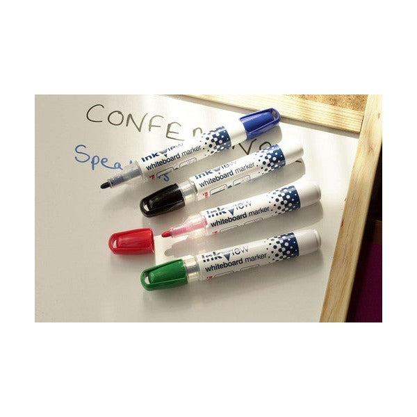 Uni Inkview Whiteboard Marker Bullet Tip 1.8mm Assorted Box of 12