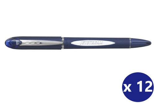 Uni Jetstream Rollerball Pen 0.7mm Blue Box of 12