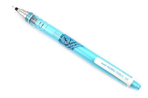 Uni Kuru Toga Mechanical Pencil 0.5mm Blue Barrel Box of 12
