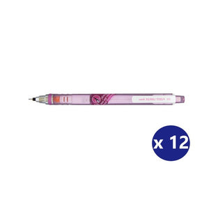 Uni Kuru Toga Mechanical Pencil 0.5mm Pink Barrel Box of 12
