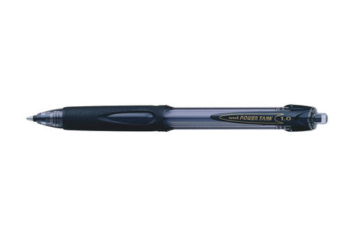 Uni Power Tank Ballpoint Pen Retractable 1.0mm Black Box of 12