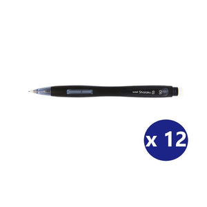 Uni Shalaku ‘S’ M5-228 Mechanical Pencil 0.5mm Black Barrel Box of 12