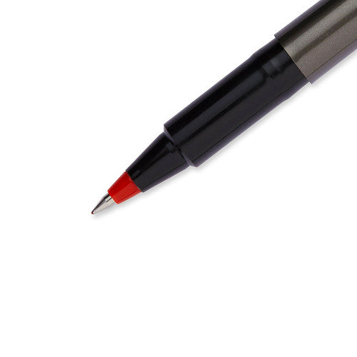 Uni-Ball Deluxe Rollerball Pen 0.5mm Red Box of 12 - image 4