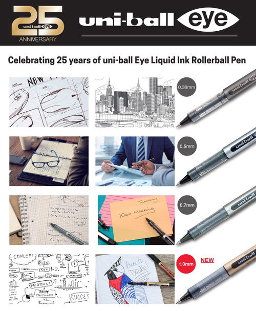 Uni-Ball Eye UB-157 Liquid Ink Pen 0.7mm Wine Red Box of 12 - image 6