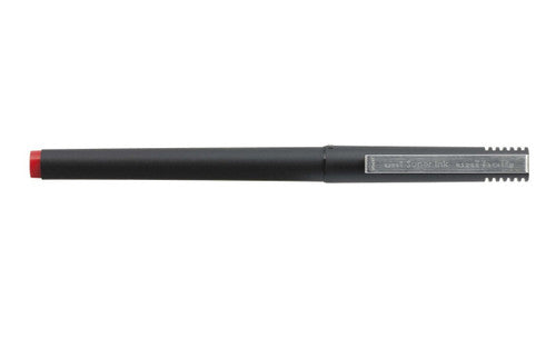 Uni-Ball Micro UB-120 Liquid Ink Rollerball Pen 0.5mm Red Box of 12 - image 2