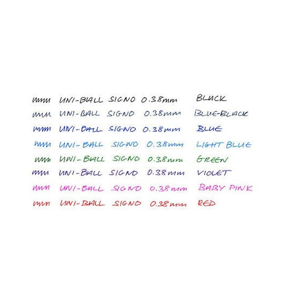 Uni-Ball Signo RT1 UMN155-038 Gel Ink Pen 0.38mm Red Box of 10 - image 2
