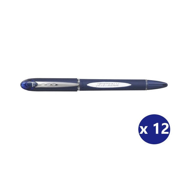 Uni Jetstream Rollerball Pen 0.7mm Blue Box of 12 - image 1