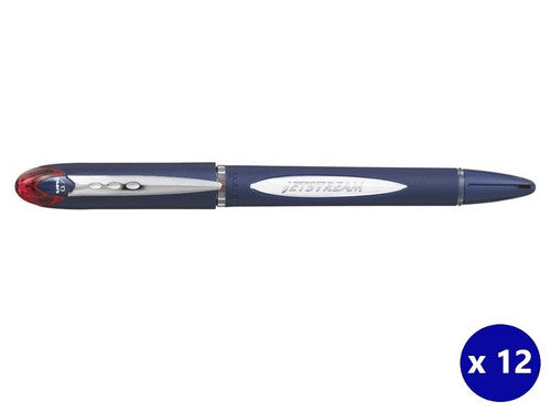 Uni Jetstream Rollerball Pen 0.7mm Red Box of 12 - image 1