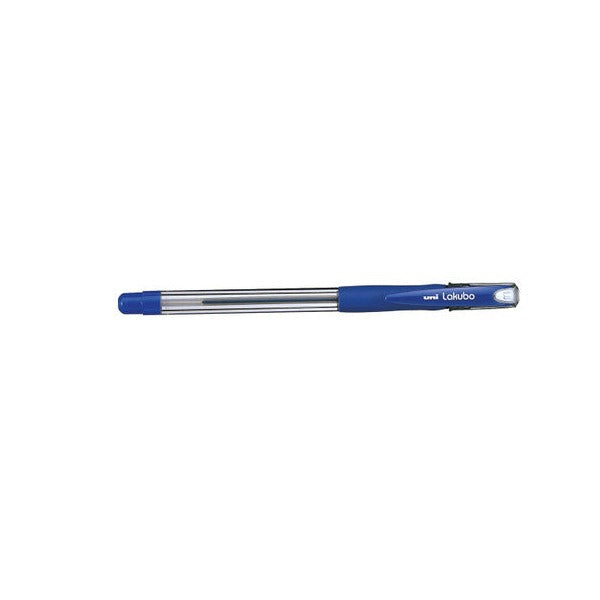 Uni Lakubo Ballpoint Pen 1.0mm Blue Box of 12 - image 2