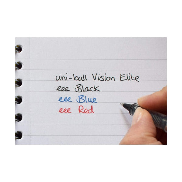 Uni Vision Elite Rollerball Pen 0.8mm Blue Black Box of 12 - image 4
