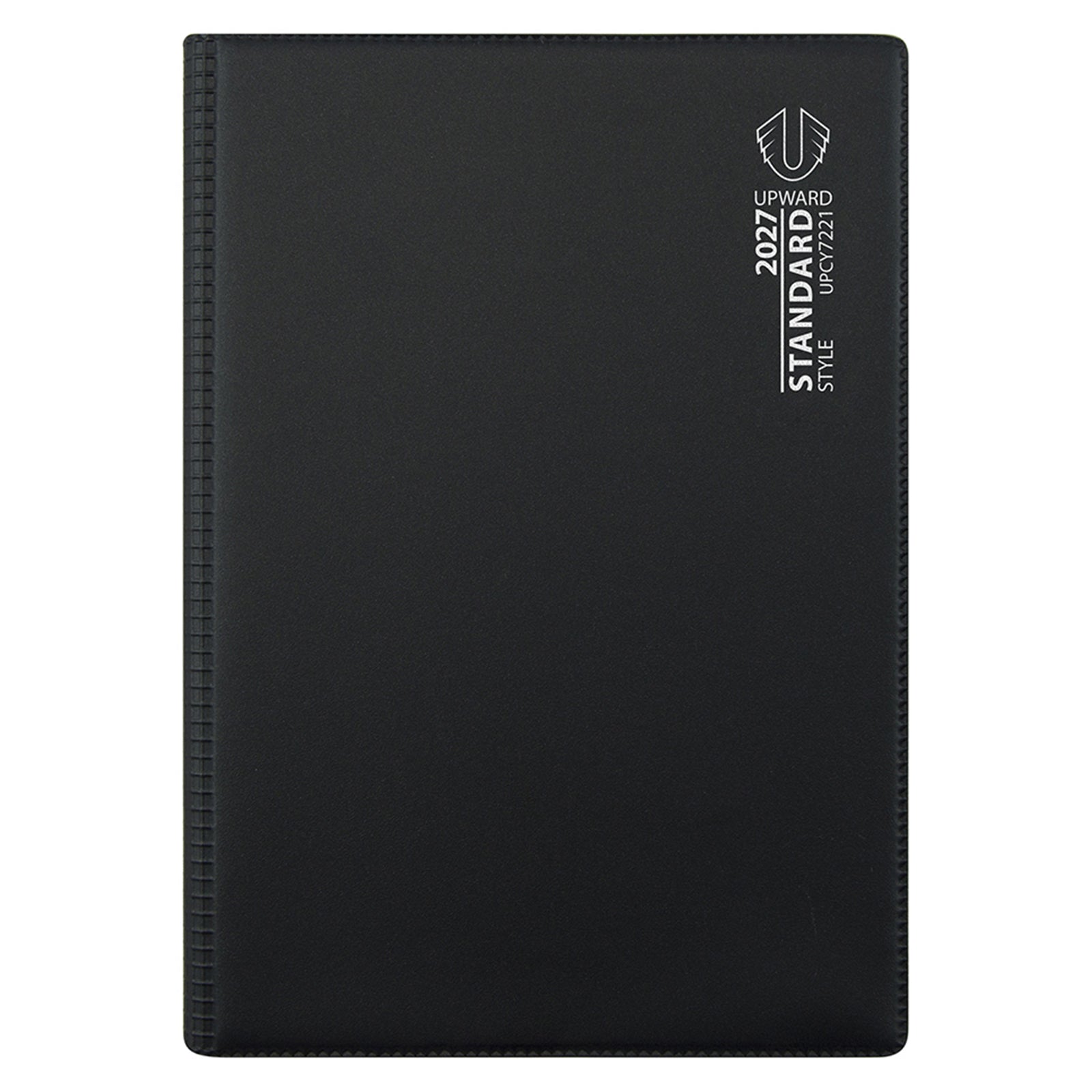 Upward Standard A5 Day To Page Diary 2027 Black - image 1