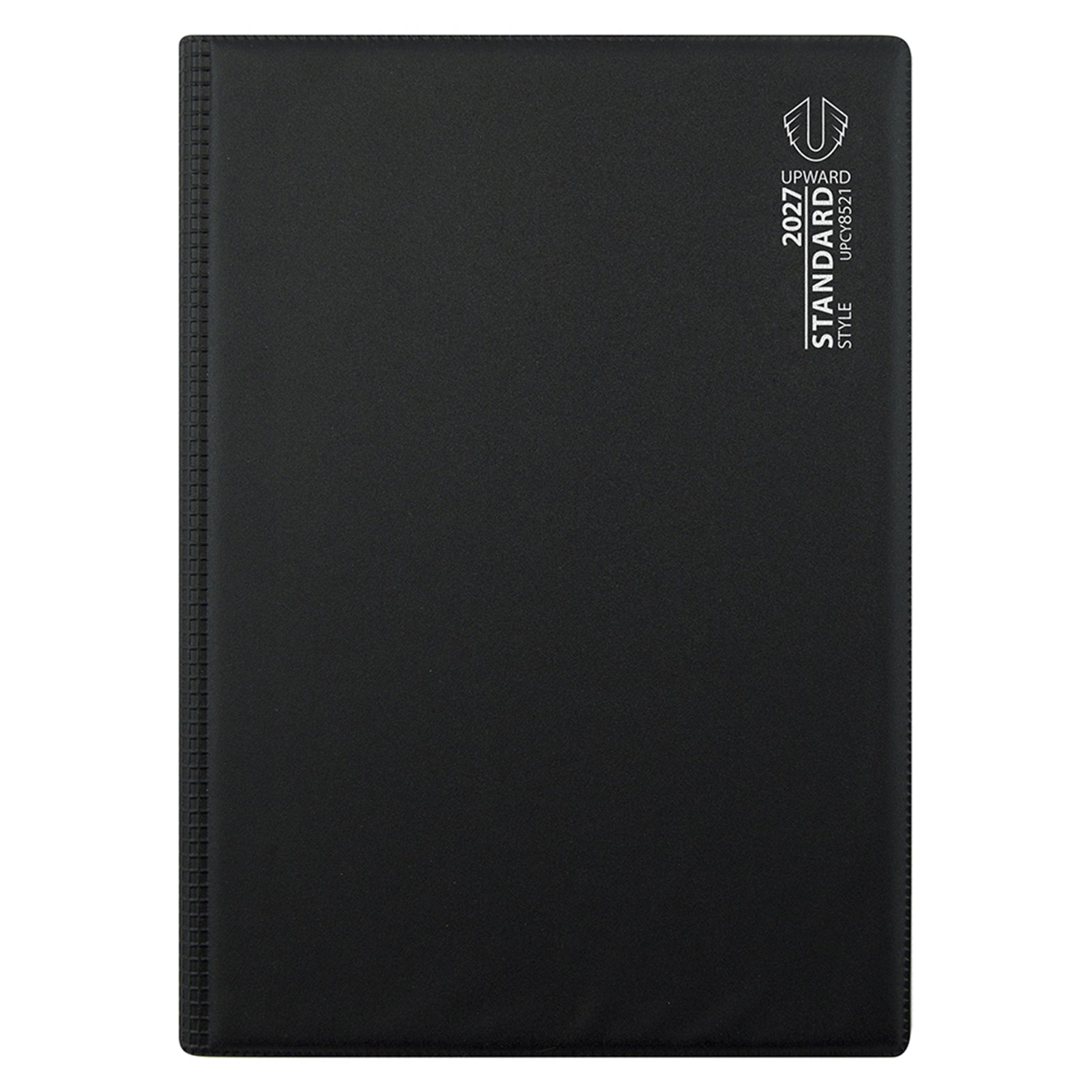 Upward Standard B5 Vertical Week To View Diary 2027 Black - image 1
