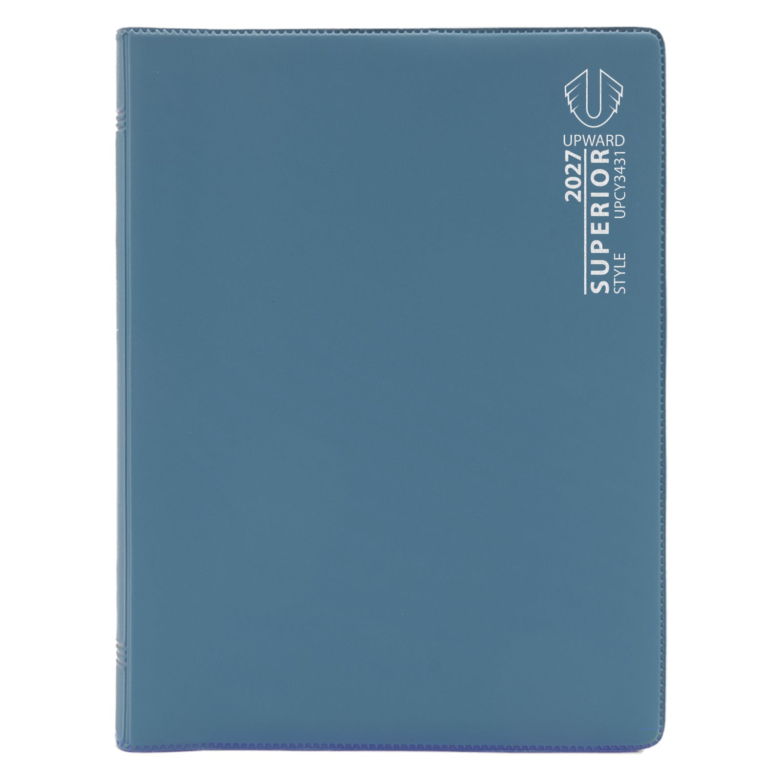 Upward Superior B6 Wire-O Week To View Diary 2027 Blue - image 1