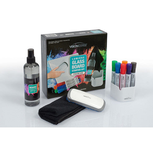 Visionchart VA800-G Premium Glassboard Essentials Kit
