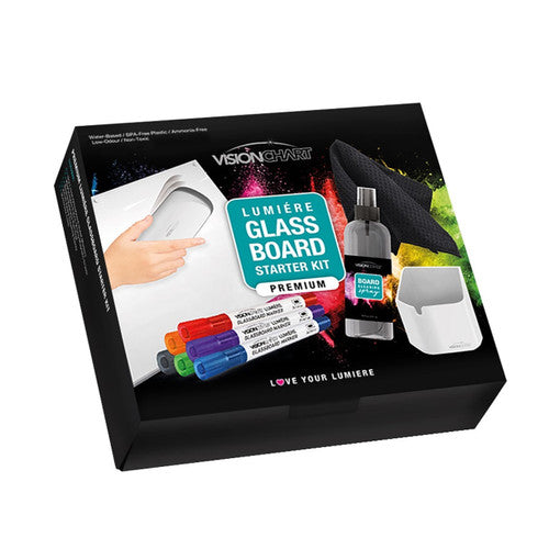 Visionchart VA800-G Premium Glassboard Essentials Kit