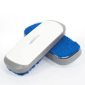 Visionchart VA805 Strong Magnetic Eraser with Blue Replaceable Fabric Pad for Whiteboards and Glass